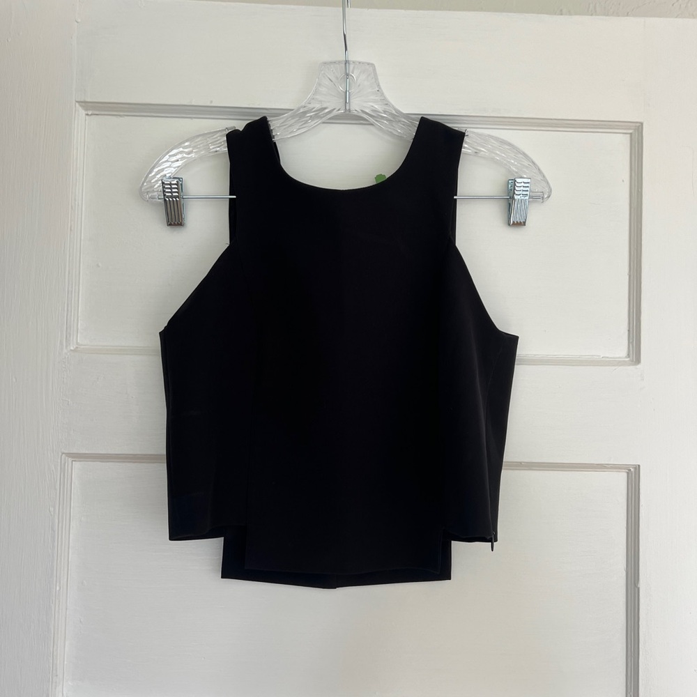 Milky mini skirt and crop top set size 0